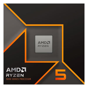 AMD Ryzen 5 9600X - 6 Cores, 12 Thread Desktop Pure Gaming performance Processor With Ryzen 9000 Series, Up to 5.4 GHz Max Boost Clock - (100-100001405WOF)