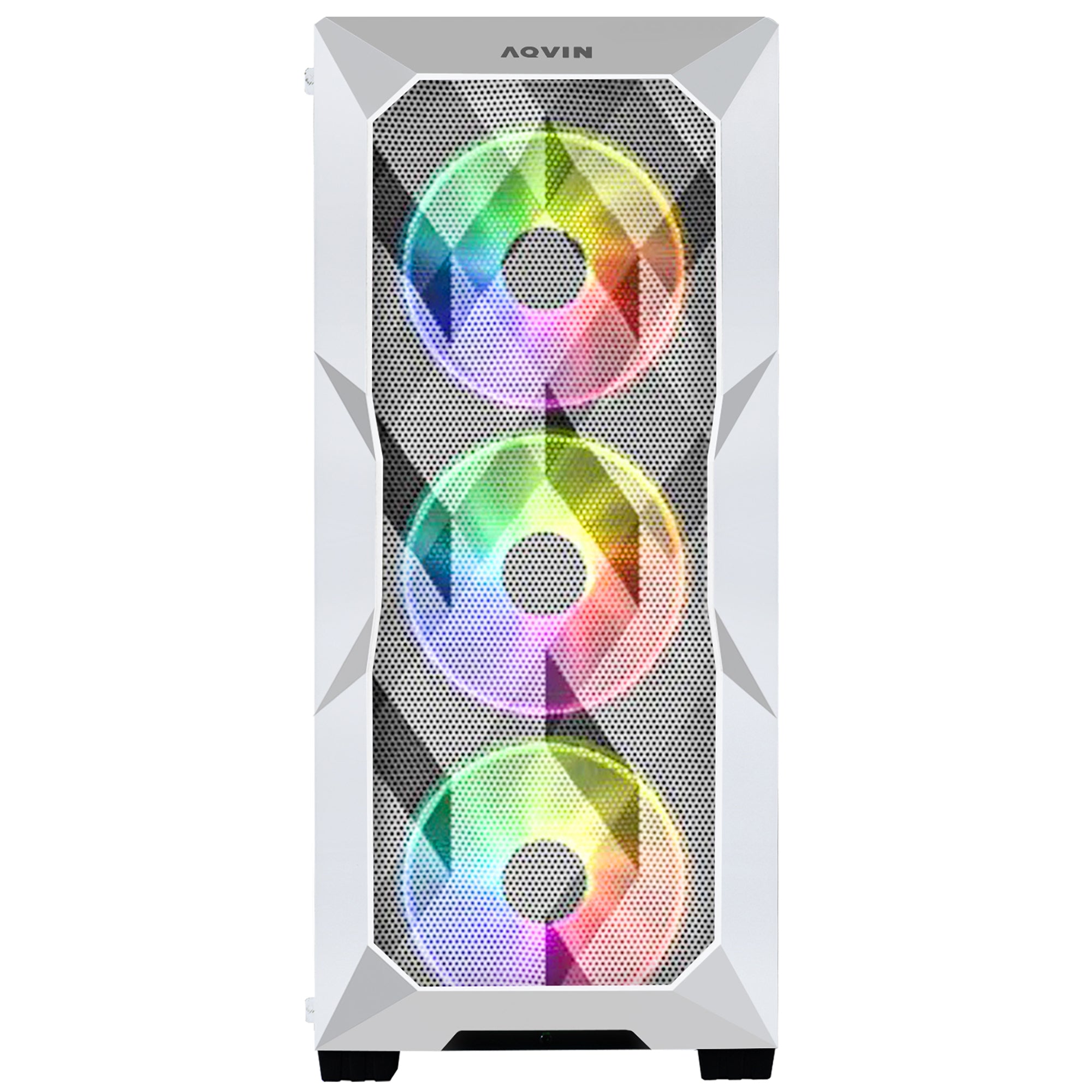 AQVIN Gaming PC Tower Desktop Computer Combo, Intel Core i7 up to 4.60 GHz, 32GB DDR4 RAM, 1TB - 2TB SSD, RX 580, GTX 1660s, RTX 3050, RTX 3060, Windows 11 Pro, WIFI - 27 inch Curved Gaming Monitor