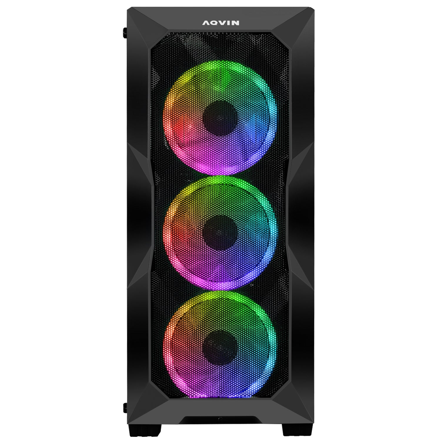 AQVIN Gaming PC Tower Desktop Computer Combo, Intel Core i7 up to 4.60 GHz, 32GB DDR4 RAM, 1TB - 2TB SSD, RX 580, GTX 1660s, RTX 3050, RTX 3060, Windows 11 Pro, WIFI - 27 inch Curved Gaming Monitor