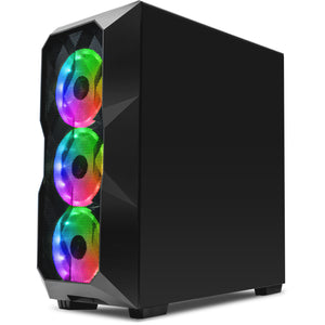 AQVIN Gaming PC Desktop Computer Tower, Intel Core i7 up to 4.00 GHz, 32GB DDR4 RAM, 1TB - 2TB SSD, RX 580, GTX 1660s, RTX 3050, RTX 3060, Windows 10 Pro, WIFI - RGB Keyboard and Mouse