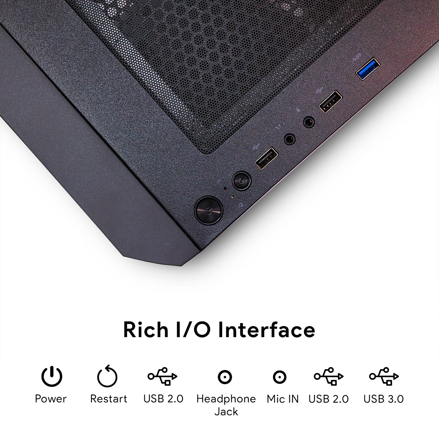 AQVIN AQ10 Gaming Desktop Computer Combo Tower | RGB Fan Lights | Core i7 CPU up to 4.60 GHz | 32GB DDR4 RAM | 1TB - 2TB SSD | RX 580, GTX 1050Ti, 1630, 1650, 1660s | Windows 11 Pro | Gaming Keyboard and Mouse