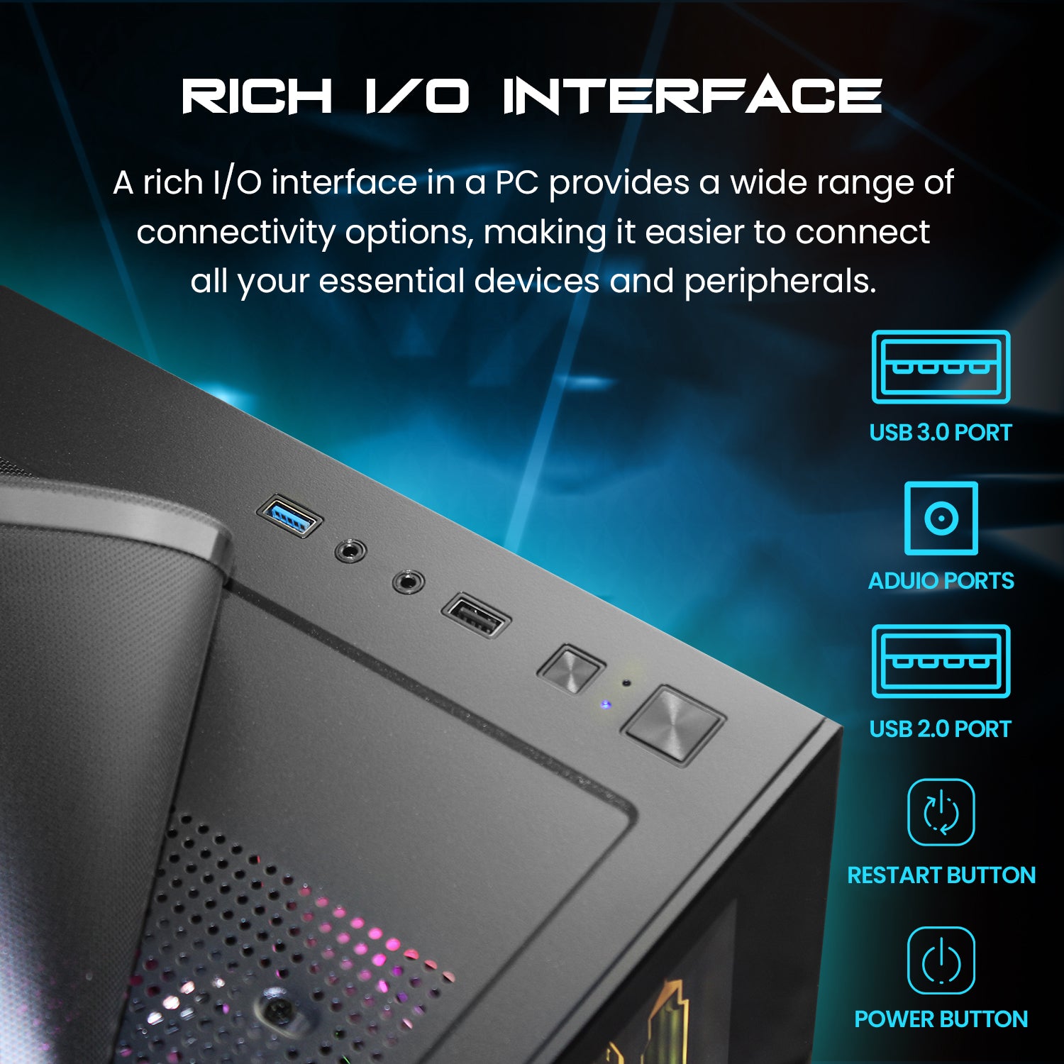 AQVIN NEON Windows 11 Pro Mini Gaming PC - NVIDIA Graphics GeForce RTX 3050 6GB GDDR6, Intel Core i7 - 8th Gen Up to 4.60 GHz Processor, 32GB DDR4 RAM, 1TB NVMe SSD - 2TB NVMe SSD, RGB Keyboard Mouse