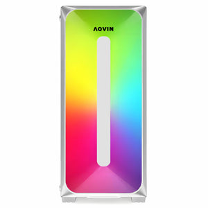 AQVIN Gaming PC Tower Desktop Computer Combo, Intel Core i7 up to 4.60 GHz, 32GB DDR4 RAM, 1TB - 2TB SSD, RX 580, GTX 1660s, RTX 3050, RTX 3060, Windows 11 Pro, WIFI - 27 inch Curved Gaming Monitor