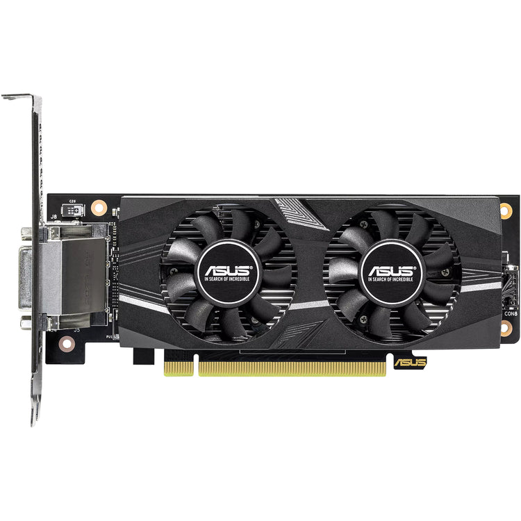 ASUS GeForce RTX 3050 LP BRK OC Edition Graphics Card | Dual Ball Bearings and Stainless Stell Bracket | 6GB GDDR6 | HDMI, DVI-D, Display Port - (RTX3050-O6G-LP-BRK)