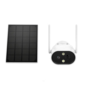 AOSU C8L 3MP, 2K Wi-Fi Solar Power Smart Camera, With 2 Way Talking, Full-Color Night Vision, Human Detection and Waterproof, Compatible With Alexa and Google Assistant