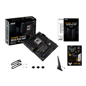 ASUS TUF Gaming B650-Plus WiFi ATX Motherboard - Support AMD Ryzen 9000/8000/7000 Series Desktop Processor, With DDR5 Up to 128GB Max Memory, Display Port / HDMI