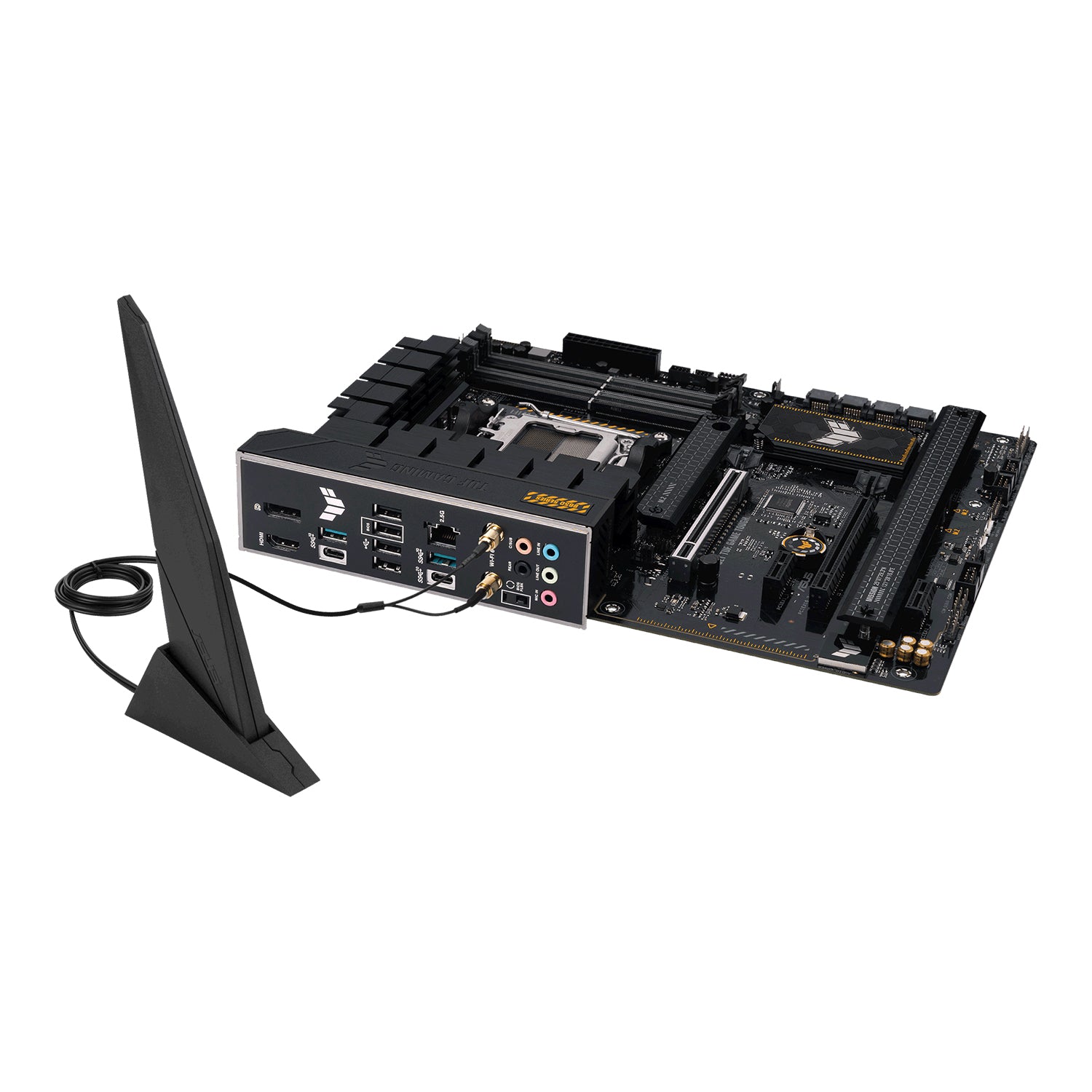 ASUS TUF Gaming B650-Plus WiFi ATX Motherboard - Support AMD Ryzen 9000/8000/7000 Series Desktop Processor, With DDR5 Up to 128GB Max Memory, Display Port / HDMI