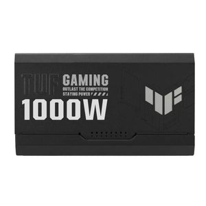 ASUS TUF 1000W Gaming Power Supply 80+Gold Fully Modular - Axial-Tech Fan Design With Dual Ball Fan, ATX 12V and PCle 5.0 Ready - (TUF-GAMING-1000G)