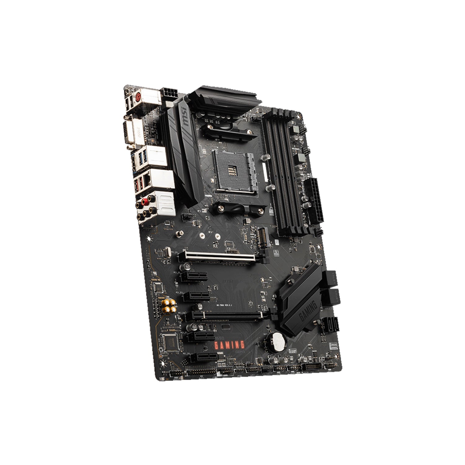 MSI B550 Gaming Gen 3 Motherboard, ATX - Support AMD Ryzen 5000/3000 Series Desktop Processor, With DDR4 Up to 128GB Max Memory, DVD-D/ HDMI