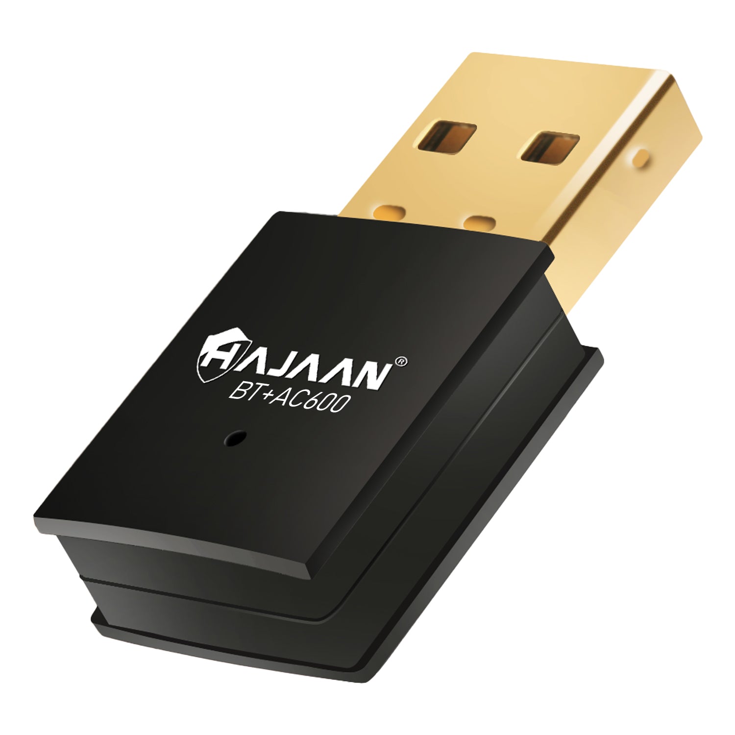 HAJAAN USB 2-in-1 WiFi and Bluetooth Adapter 600Mbps 2.4/5.8Ghz Dual Band Wireless Network Adapter for Desktop PC, Laptop, Bluetooth 5.0 Mini WiFi Dongle