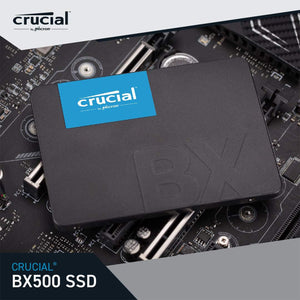 Crucial BX500 2TB SSD | 3D NAND SATA Interface | 2.5 inch Form Factor | up to 540 MB/s read for Laptop or Desktop PC - (CT2000BX500SSD1)