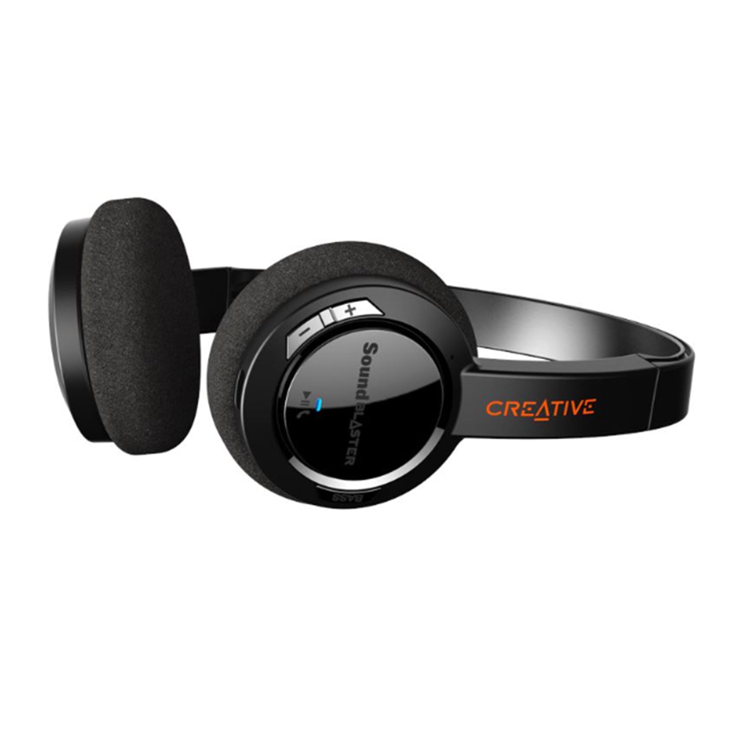 Creative Sound Blaster Jam V2 Wireless Headset - Ultralight On-ear Headphones, Bluetooth With Multipoint, 32 mm Neodymium, Google Assistant, Compatible With any PC or Mac - (51EF0950AA000)