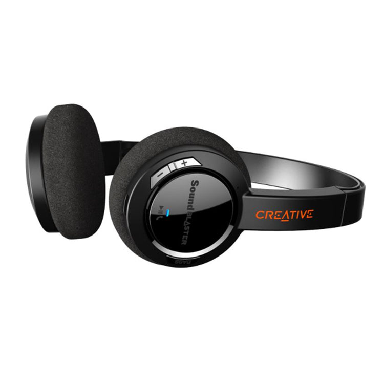Creative Sound Blaster Jam V2 Wireless Headset - Ultralight On-ear Headphones, Bluetooth With Multipoint, 32 mm Neodymium, Google Assistant, Compatible With any PC or Mac - (51EF0950AA000)