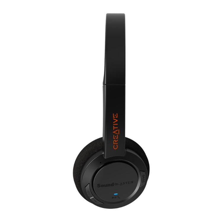 Creative Sound Blaster Jam V2 Wireless Headset - Ultralight On-ear Headphones, Bluetooth With Multipoint, 32 mm Neodymium, Google Assistant, Compatible With any PC or Mac - (51EF0950AA000)