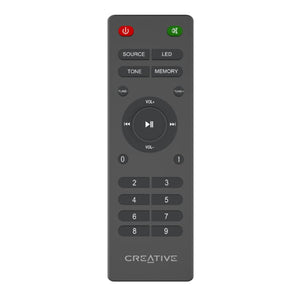Creative SBS E2900 - 2.1 Powerful Bluetooth Speaker System With Subwoofer For TVs and Computers, Backlit LED - Black (51MF0490AA002)