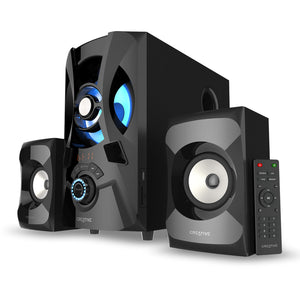 Creative SBS E2900 - 2.1 Powerful Bluetooth Speaker System With Subwoofer For TVs and Computers, Backlit LED - Black (51MF0490AA002)