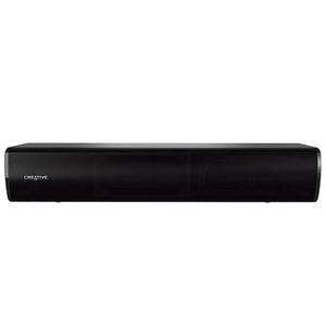 Creative Stage Air 2 - Portable wired and wireless Sound Bar for Windows, Mac, Mobile, 2.0 Channel Audio, Dual 5W Speakers, Bluetooth v5.3, 6-Hr Battery, USB-C & 3.5mm (51MF8395AA000)