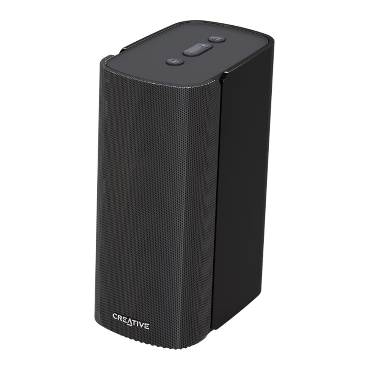 Creative T100 - 2.0 Compact Hi-Fi Desktop Speakers For Computers and Laptops, AUX-in port With Wireless Bluetooth 5.0 - Black (51MF1690AA002)