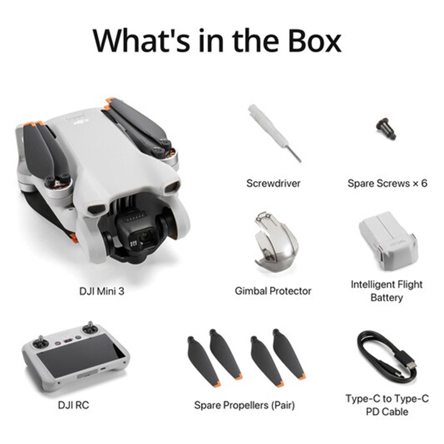 DJI Mini 3 (DJI RC) Ultra Compact Drone with 4K Camera - Lightweight, Portable Quadcopter for Aerial Photography and Videography( CP.MA.00000587.01)