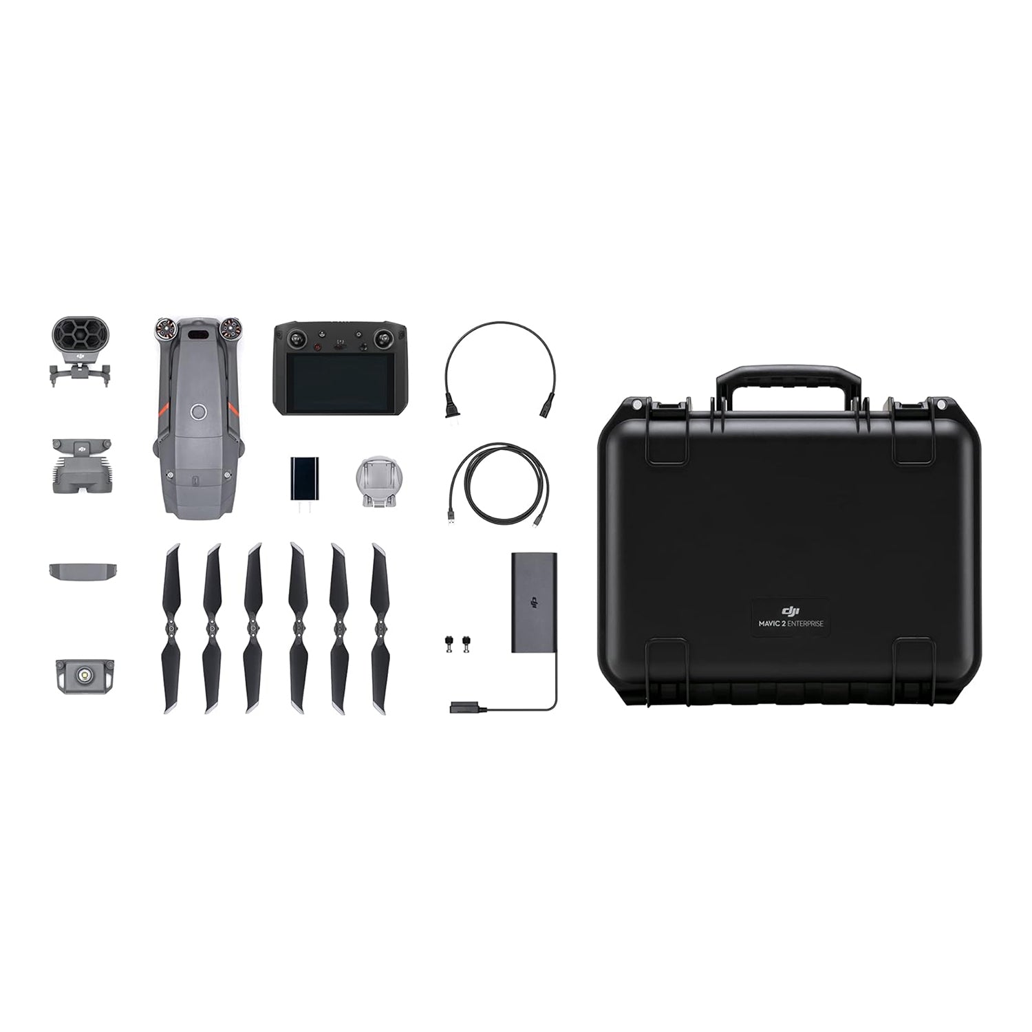 DJI Mavic 2 Enterprise (M2E) Advanced Drone - Compact Commercial Drone With Thermal and Zoom Dual-Camera, Ominidirectional Obstacle Sensing, Under 297 g, 31-Minutes Max Flight Time (M2E ADVANCED SP)
