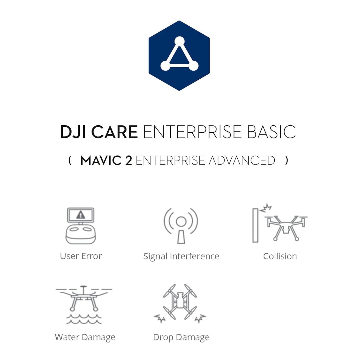 DJI Mavic 2 Enterprise (M2E) Advanced Drone - Compact Commercial Drone With Thermal and Zoom Dual-Camera, Ominidirectional Obstacle Sensing, Under 297 g, 31-Minutes Max Flight Time (M2E ADVANCED SP)