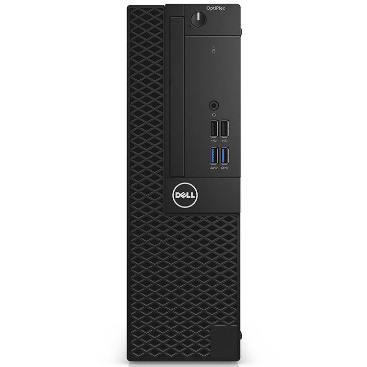 Dell Computer OptiPlex SFF Desktop PC| Intel Core i5 up to 3.60 GHz Processor| 8GB - 32GB DDR4 RAM| 512GB - 2TB SSD| Windows 10 Pro| New 24 - 27 inch FHD Monitor| HDMI| WIFI - Refurbished