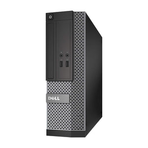 Dell OptiPlex 3020 SFF Computer PC / Intel Core i5 - 4th Gen Up to 3.60 GHz Processor / 16GB - 32GB DDR3 RAM / 256GB - 1TB SSD / Windows 10 Pro / Wired Keyboard and Mouse - Refurbished