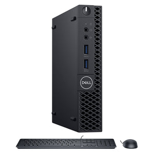 Dell OptiPlex 3070 Tiny High Performance Desktop PC | Intel Hexa-Core i5 - 8th Up to 3.50GHz | 16GB DDR4 RAM | 256GB - 1TB SSD | Windows 11 Pro | Keyboard & Mouse | WIFI - Refurbished