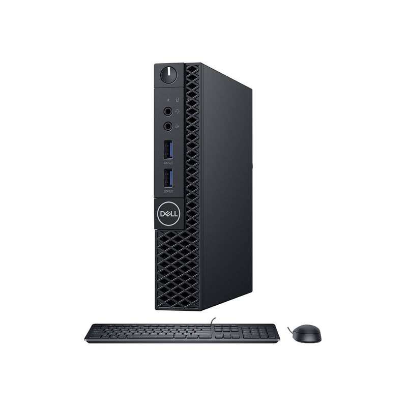 Dell OptiPlex 3070 Tiny High Performance Desktop PC | Intel Hexa-Core i5 - 8th Up to 3.50GHz | 16GB DDR4 RAM | 256GB - 1TB SSD | Windows 11 Pro | Keyboard & Mouse | WIFI - Refurbished