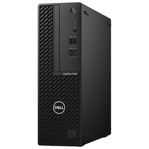 Dell OptiPlex 3080 SFF Desktop Computer - Black, Intel Core i5 10th Gen 4.50 GHz, 16GB - 32GB DDR4 RAM, 512GB - 2TB NVMe SSD, Windows 11 Pro, Wireless Keyboard and Mouse - Refurbished