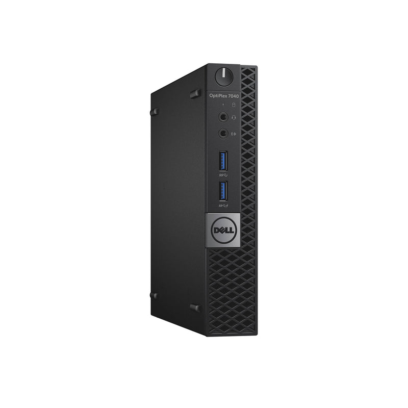 Dell Optiplex 7040 Micro Desktop Computer PC, Intel Quad Core i5 6500T Up to 2.5Ghz, 16GB - 32GB DDR4 RAM, 512GB - 2TB SSD, Wi-Fi, HDMI, DP Windows 10 Pro - Refurbished