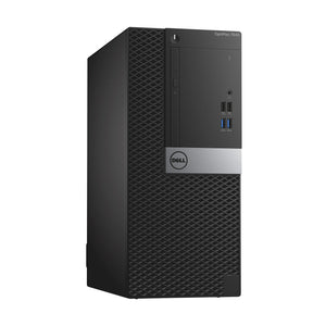 Dell OptiPlex 7040 Mini Tower Business Desktop PC, Intel Core i5/i7 - 6th Gen Processor, 16GB - 32GB DDR4 RAM, 512GB - 2TB SSD, Windows 10 Pro, Keyboard and Mouse - Refurbished