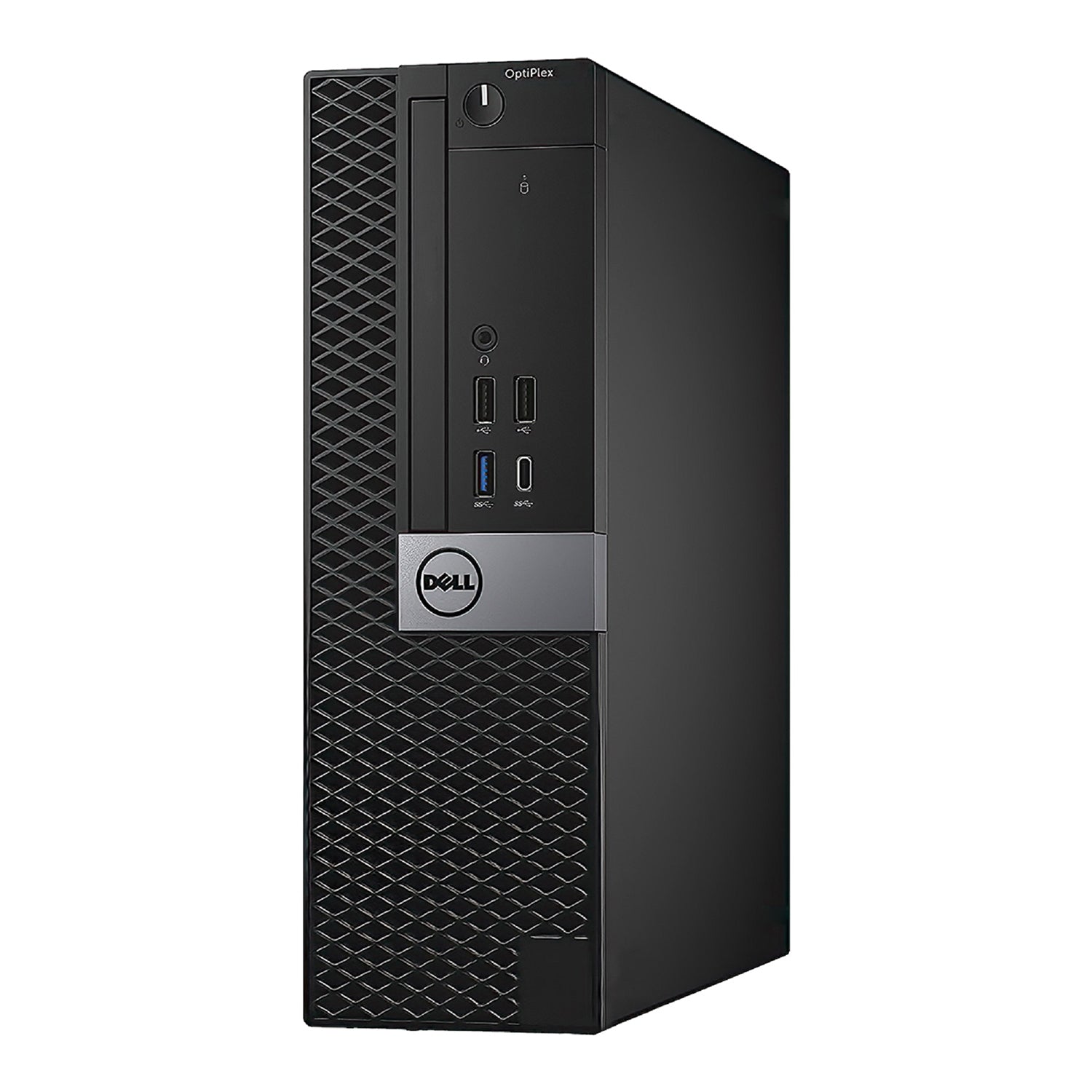Dell OptiPlex 7050 SFF Desktop PC - Intel Core i5 - 6th Gen Up to 3.60 GHz Processor, 16GB DDR4 RAM, 512GB - 1TB SSD, Windows 10 Pro, New 24/27 inch FHD Monitor, RGB Speaker / SoundBar / Headset - Refurbished