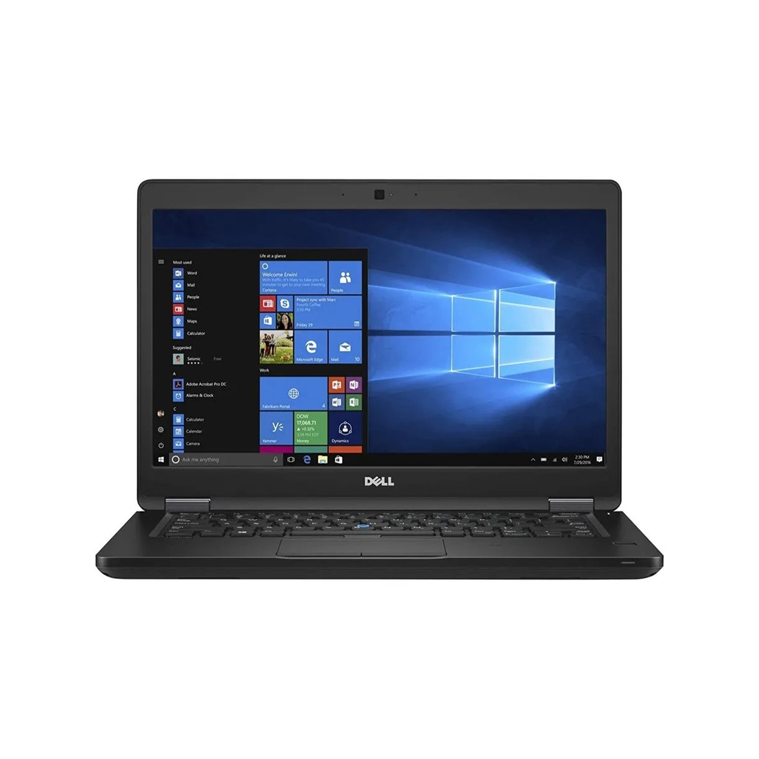 Dell Latitude 5480 14 inches Business Laptop - Intel Core i5-6300U Up to 3.00 GHz 8GB - 16GB DDR4 RAM 256GB - 512GB SSD Windows 10 Professional - Refurbished
