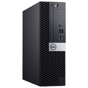 Dell Desktop PC OptiPlex XE3 SFF Windows 11 Pro Computer - Black (Intel i5 Hexa-Core upto 4.10GHz CPU/ 16GB - 32GB DDR4 RAM/ 256GB - 2TB NVMe SSD/ WIFI/ Wireless Keyboard Mouse) - Refurbished