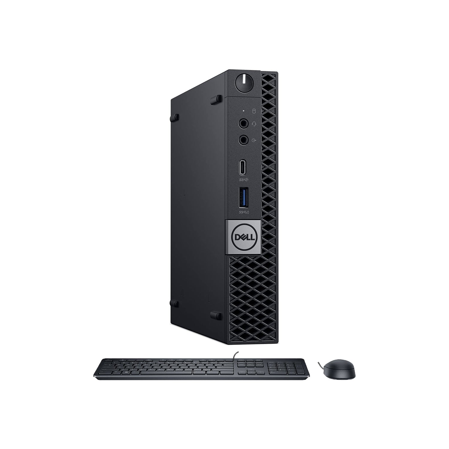 Dell OptiPlex 5070 Micro Desktop Computer Tiny PC, Intel Core i7 9700T up to 4.30 GHz, 16GB - 32GB DDR4 RAM, 512GB - 2TB SSD, Windows 11 Pro, WIFI - Refurbished