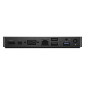 DELL WD15 Monitor Dock Station | 4K with 130W Adapter | Compatibility with USB-C laptops | USB 3.0, HDMI, VGA, Mini DisplayPort (450-AFGM, 6GFRT) - Refurbished