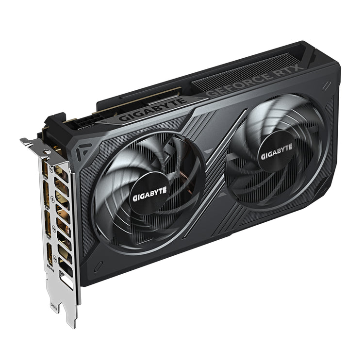 GIGABYTE GeForce RTX 5060 WINDFORCE OC 8G Graphics Card - 3D Active fan With HAWK Fan, 8GB GDDR7, 128-Bit Memory, 3x Display Port / HDMI - (GV-N5060WF2OC-8GD)