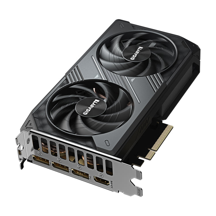 GIGABYTE GeForce RTX 5060 WINDFORCE OC 8G Graphics Card - 3D Active fan With HAWK Fan, 8GB GDDR7, 128-Bit Memory, 3x Display Port / HDMI - (GV-N5060WF2OC-8GD)