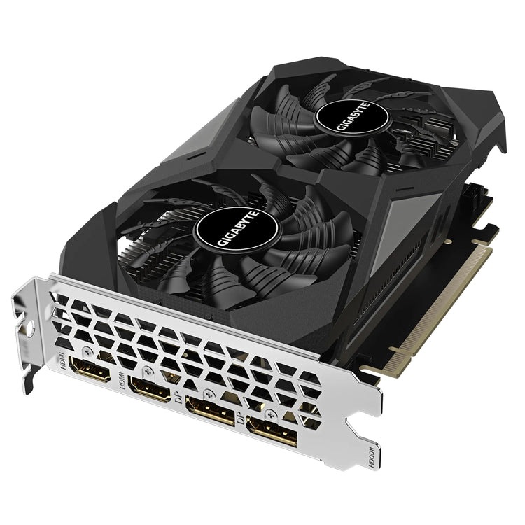 GIGABYTE GeForce RTX 3050 WindForce 0C V2 6G Graphics Card - 6GB GDDR6, PCL Express 4.0 Video Card, HDMI / Display Port - (GV-N3050WF2OCV2-6GD)