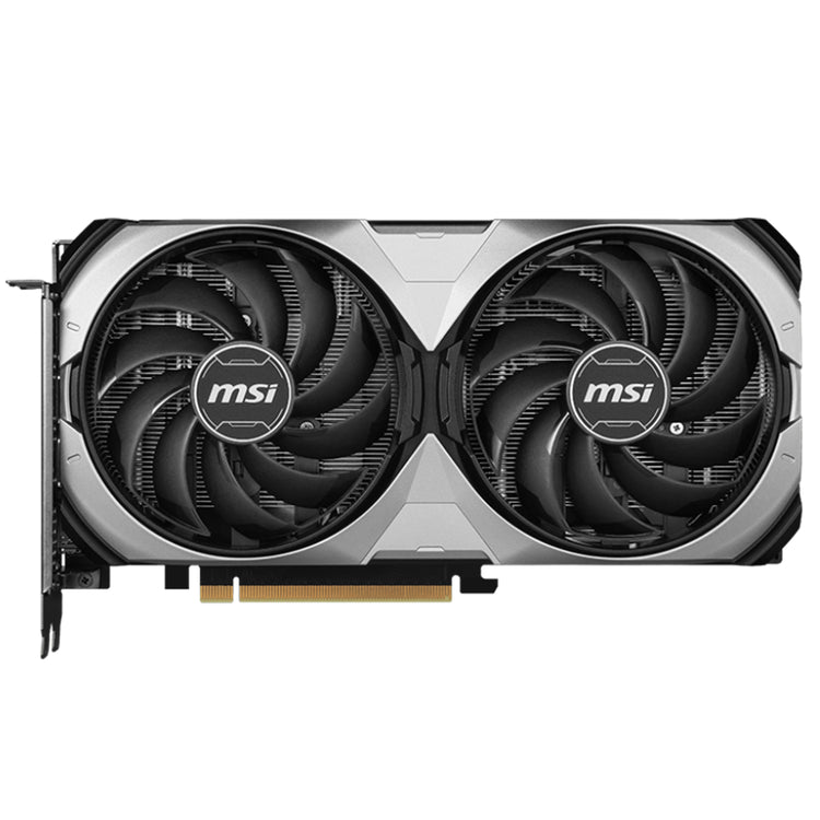 MSI GeForce RTX 4070 VENTUS 2X E1 OC Graphics Card | 12GB GDDR6 192-bit Memory | PCl Express 4.0 | HDMI, Display Port