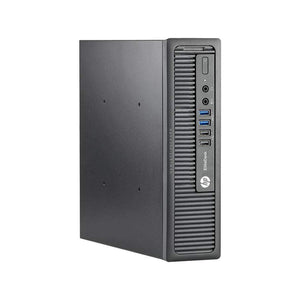 HP EliteDesk 800 G1 USFF Desktop Computer PC, Intel Core i5 CPU up to 3.60 GHz, 8GB - 16GB DDR3 RAM, 256GB - 1TB SSD, Windows 10 Pro, WIFI, Keyboard and Mouse - Refurbished
