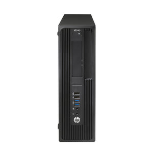 HP Workstation Z240 SFF Desktop PC Computer Core i5& i7 6th Gen | 8GB - 32GB DDR4|512GB SSD - 1TB SSD| Win 10 Pro - 64 Bit New Keyboard & Mouse Combo WiFi Adapter