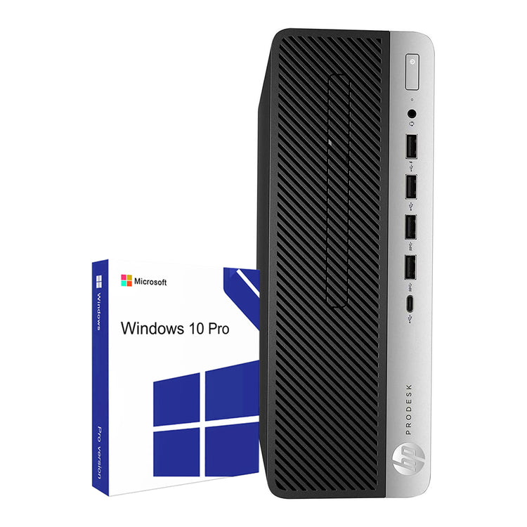 HP ProDesk 600 G3 SFF Computer Desktop PC | Intel Core i7 - 6th Gen Up to 4.00 GHz Processor| 16GB - 32GB DDR4 RAM| 256GB - 1TB SSD| Windows 10 Pro| Keyboard and Mouse - Refurbished