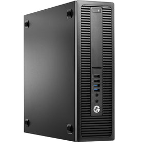 HP EliteDesk 800 G2 SFF Desktop Computer PC - Intel Core i5- 6500 Processor up to 3.60 GHz 8GB - 32GB DDR4 RAM 256GB - 2TB SSD | VGA, Display Port, Windows 10 Professional - Refurbished