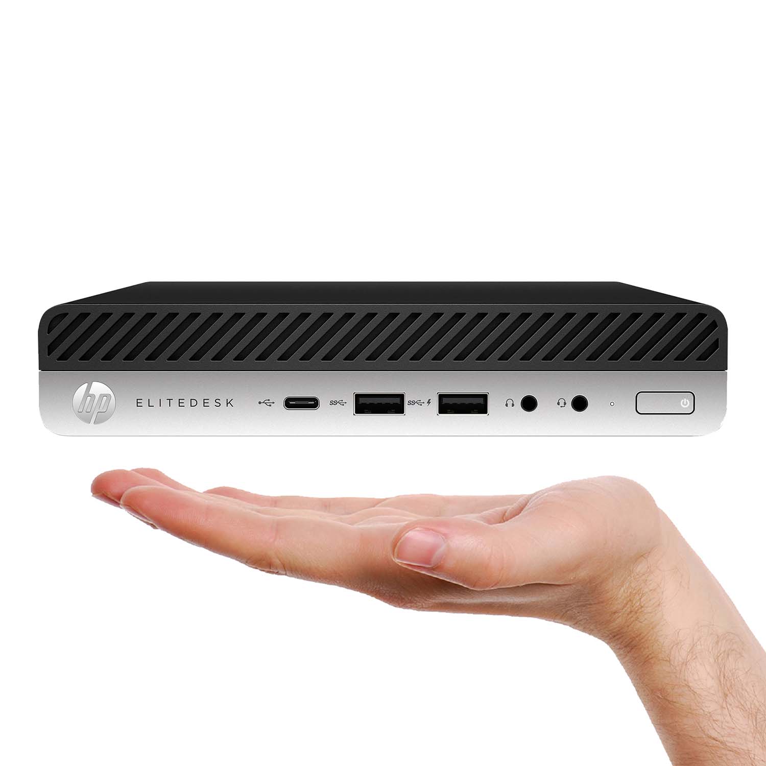 HP EliteDesk 800 G5 Tiny High Performance Desktop PC (Intel Core i5 - 9th Gen Processor / 16GB DDR4 RAM / 512GB SSD / Windows 11 Pro) Wireless Keyboard and Mouse - Refurbished