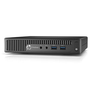 HP ProDesk 400 G2 Mini Desktop Computer PC / Intel Core i5 - 6th Gen Up to 2.80 GHz Processor / 8GB - 16GB DDR4 RAM / 256GB - 1TB SSD / Windows 10 Pro / Keyboard and Mouse - Refurbished