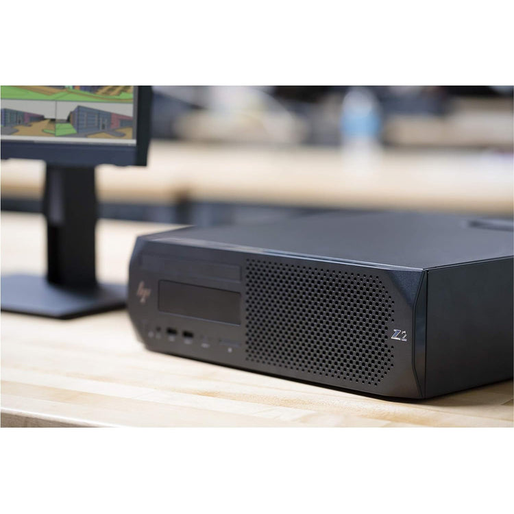 HP Z2 G4 SFF High Performance Workstation PC, Intel Core i5/i7 - 8th Gen CPU Processor, 16GB - 32GB DDR4 RAM, 512GB - 2TB SSD, OS - Windows 11 Pro, Wireless Keyboard and Mouse - Refurbished