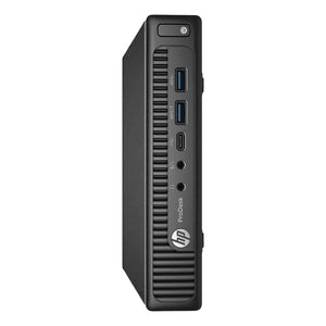 HP ProDesk 600 G2 Mini Professional Desktop Computer Tiny PC (Intel Core i3 - i5 6th Gen/ 8GB - 16GB DDR4 RAM/ 256GB - 1TB SSD/ Windows 10 Pro/ Wireless Keyboard Mouse) - Refurbished