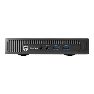 HP EliteDesk 800 G1 Mini Home/ Office Desktop Computer Tiny PC (Intel Core i5 up to 3.60 GHz CPU/ 8GB - 16GB RAM/ 256GB - 1TB SSD/ Windows 10 Pro/ Wireless Keyboard Mouse/ WIFI/ Bluetooth) - Refurbished